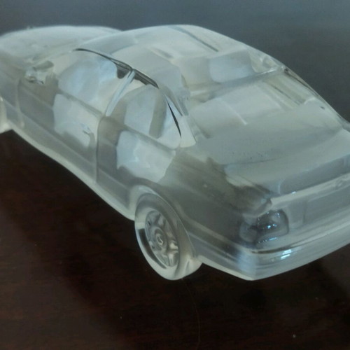 Crystal Miniature BMW Model E 36 New Mikasa