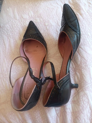 Pedro Miralles black short heel shoes size 39 used