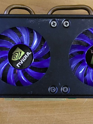 NVIDIA GeForce GTS 250 graphics card used 512MB GDDR3