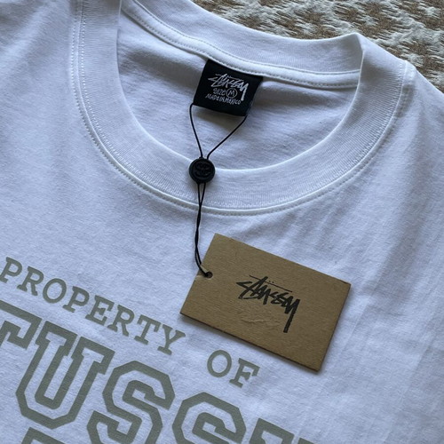 Stussy College T-shirt White Size Medium New