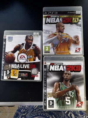 Παιχνίδια PlayStation 3 μεταχειρισμένα, 3 NBA CD