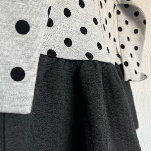 Energiers dress new, black and gray, size 98 cm for 3 years old
