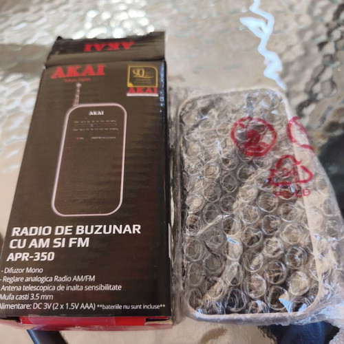 Akai Pocket Radio new, unused
