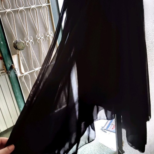 Fantasy asymmetrical black dress like new