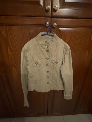 Women's outerwear like new, beige, size M