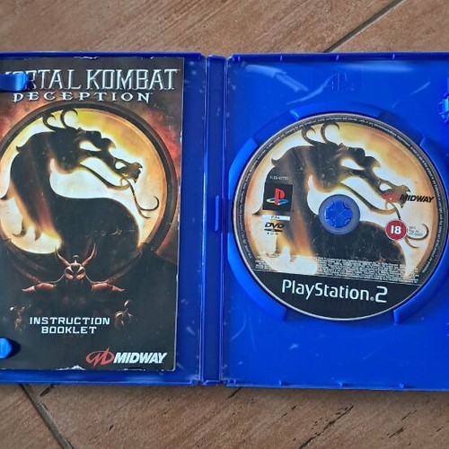 Mortal Kombat Deception PS2 used game