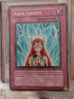 Yu-Gi-Oh card Aqua Chorus like new