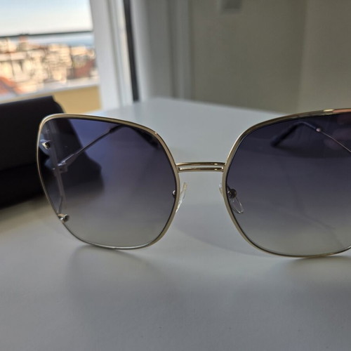 Salvatore Ferragamo sunglasses new, gold color