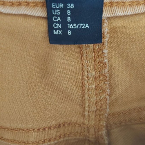 H&M women's denim leggings, exotic color, sizes S-L