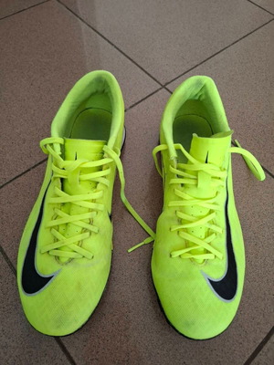 Nike Jr. Zoom Mercurial Vapor XVI Pro ποδοσφαιρικά παπούτσια μεταχειρισμένα, μέγεθος 39, κίτρινα