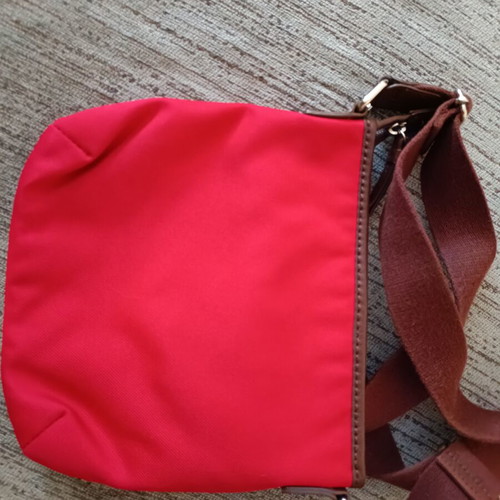 Tommy Hilfiger crossbody bag like new, red and brown