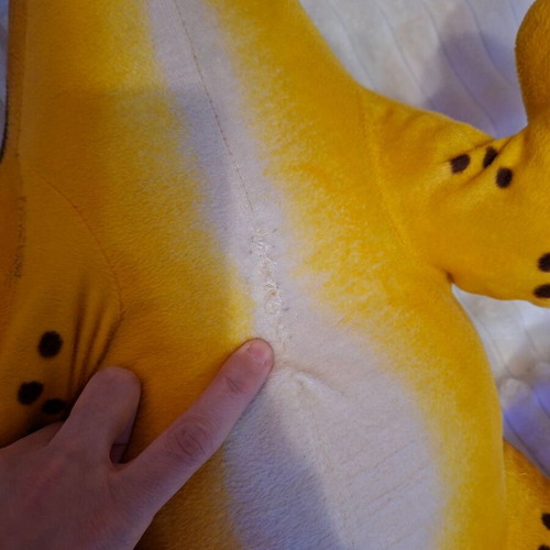 Plush Dinosaur stuffed toy used, soft and high quality
