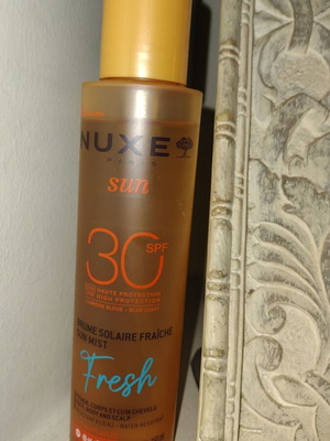 Nuxe body sunscreen unused