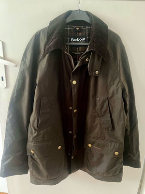 Barbour Men's Ashby Wax Jacket Dark Olive Size L like new