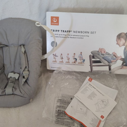 Stokke Tripp Trapp Newborn Set used, grey