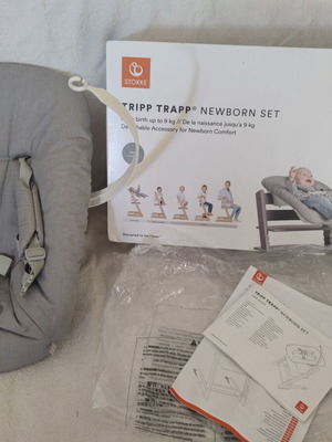 Stokke Tripp Trapp Newborn Set used, grey