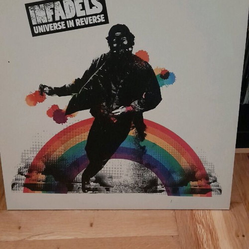 Infadels Universe in reverse vinyl record like new