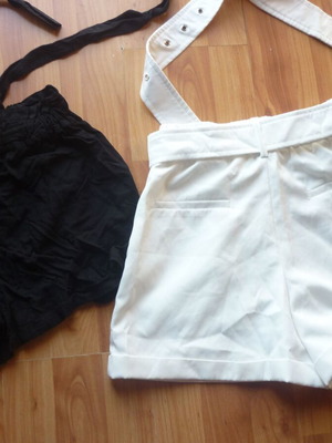 Women's shorts Bershka and Mochy used, sizes S/XS, waist 30cm