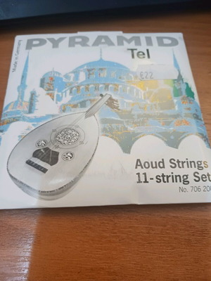 Pyramid Aoud Strings καινούργιο σετ 11 χορδών