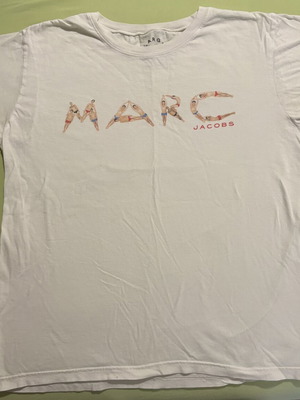 Marc Jacobs t-shirt size L used, white