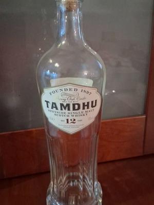 Μπουκάλι whiskey Tamdhu σαν καινούργιο, άδειο