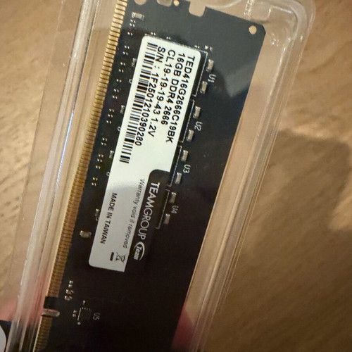 TeamGroup Elite DDR4 1x16GB 2666MHz for Desktop new