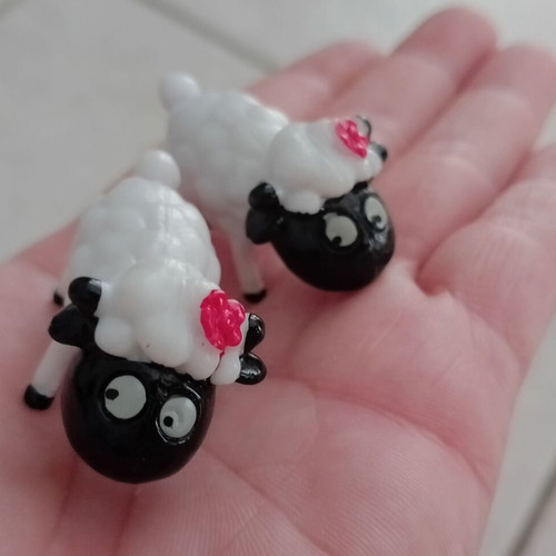 Farm plastic animal figures, pack of 17