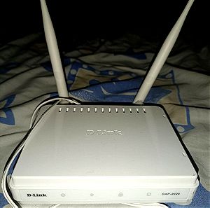 WIFI ROUTER D-Link DAP-2020 Access Point Wi‑Fi 4 Single Band (2.4GHz)
