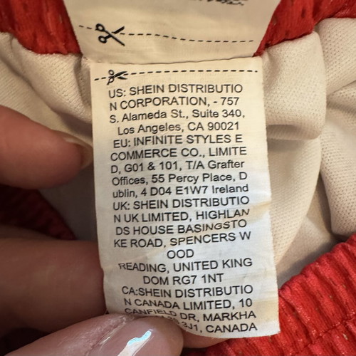 Shein Teen sports shorts with inner leggings, size 13Y, like new