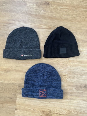 Adidas kids hats set of 3 like new