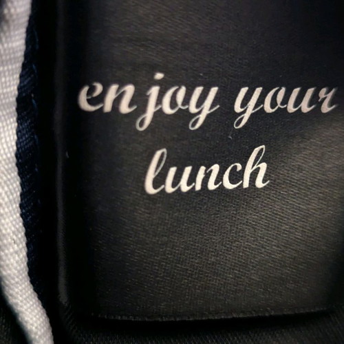 Lunch bag large grey The Lunch Bags