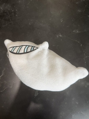 Small plush ghost toy