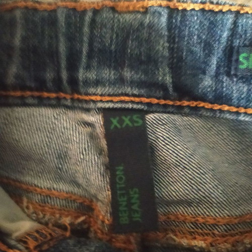 Benneton jeans used for 2-4 years old