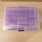 Storage box new with 14 compartments