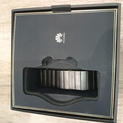 Huawei Watch GT2 accessories like new with original box and manual