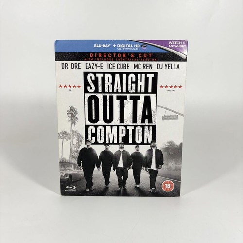 Straight Outta Compton Blu-ray like new with English subtitles