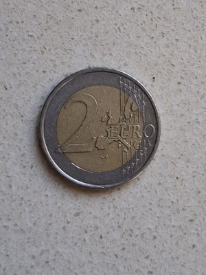 2 Euro Coin Greece 2002 with "S" in Star Like New