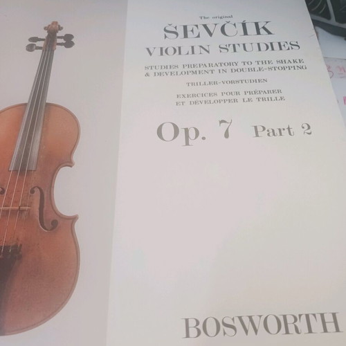Sevcik Violin Studies Op. 7 Part 2 New