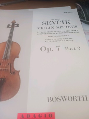 Sevcik Violin Studies Op. 7 Part 2 New