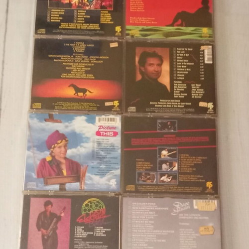 Jazz Fusion CD collection, 8 albums, GRP Records Digital Master