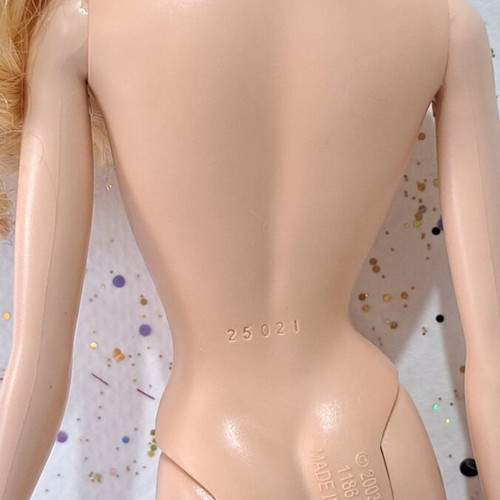 Barbie Holiday 2012 nude like new with flaws