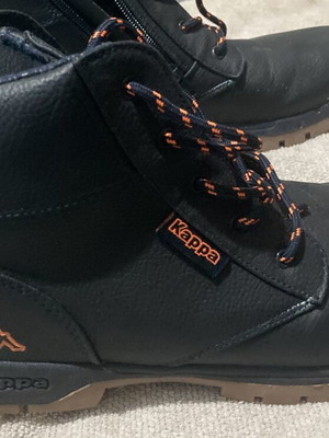 Kappa Hiking Boots Unisex Like New Size 40 Gray Orange