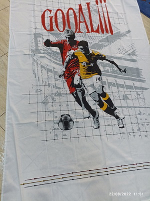 Curtain 1.40x2.60 with Gooal eyelets new