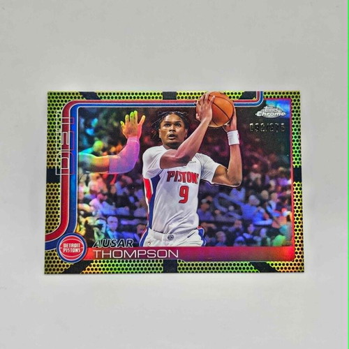 Topps Chrome Basketball Ausar Thompson /275 σαν καινούργιο
