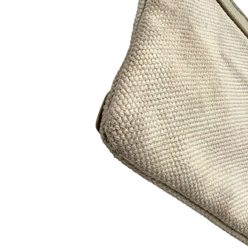 Balenciaga City cloth coin wallet used, beige