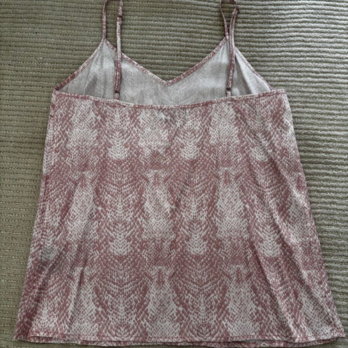 Alix the Label pink sleeveless blouse new, size S
