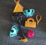Monster High accessories set used