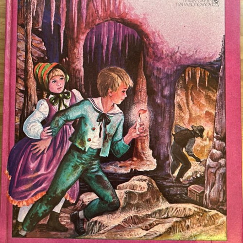 Tom Sawyer and Count Monte Cristo children's books used, set of two