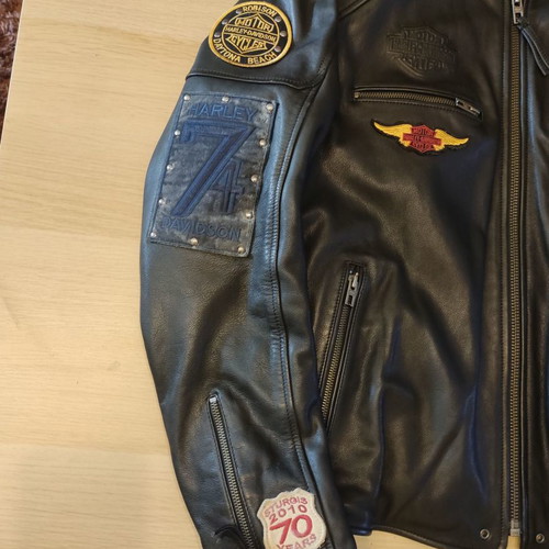 Δερμάτινο μπουφάν Harley Davidson καινούργιο, μέγεθος Medium