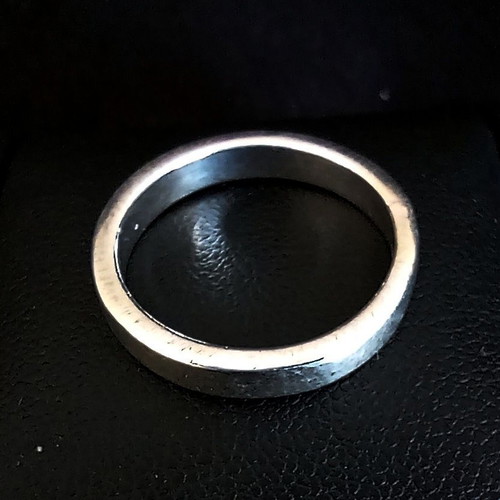 Silver 925 Classic Wedding Band Size 54 Like New